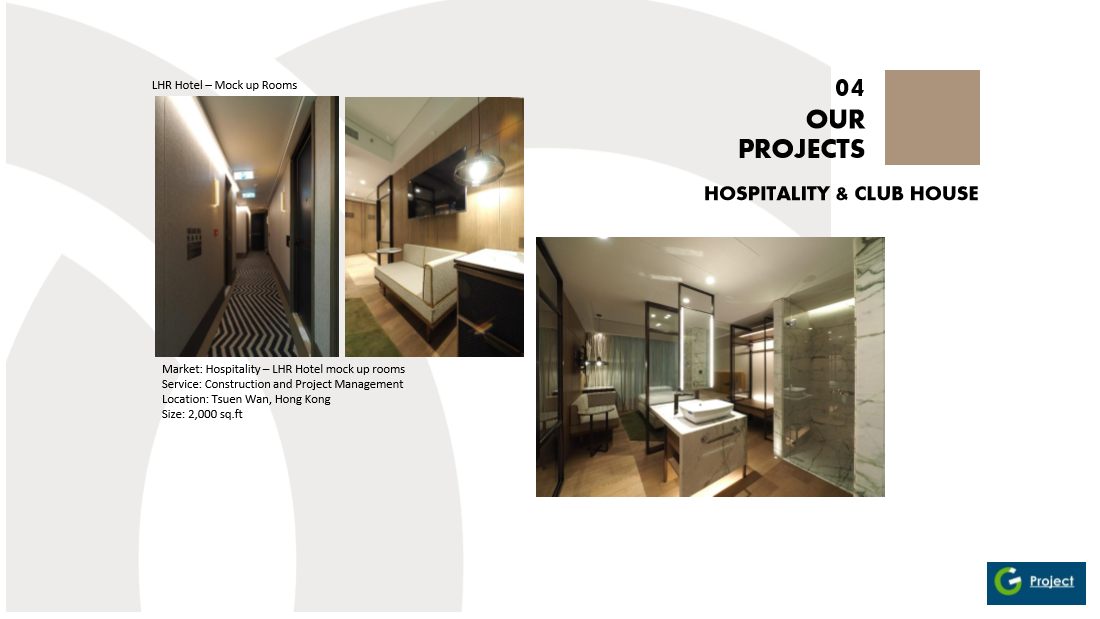 LHR Hotel - Mock up Rooms